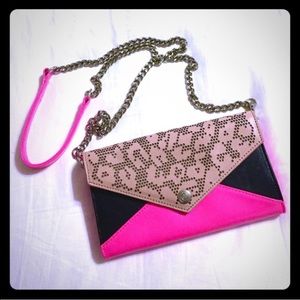 Rebecca Minkoff Neon Wallet on a Chain